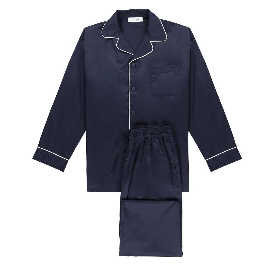 HENRY SARTORIAL Pyjama Set NAVY - Henry Bucks