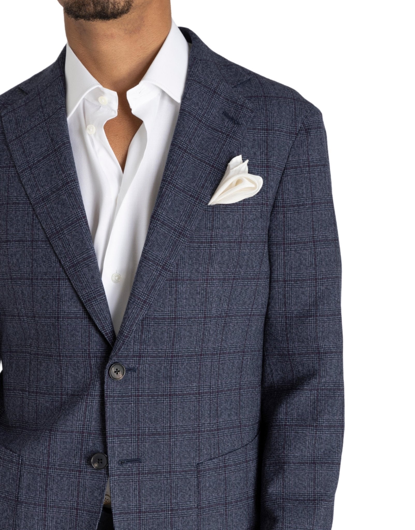 HENRY SARTORIAL Reda Atto Jacket BLUE CHECK REG - Henry BucksBlazers33SS210013 - BLUCHECK - R - 44