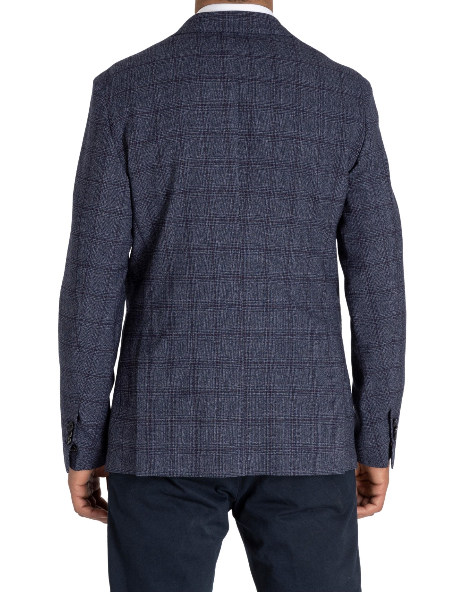 HENRY SARTORIAL Reda Atto Jacket BLUE CHECK REG - Henry BucksBlazers33SS210013 - BLUCHECK - R - 44