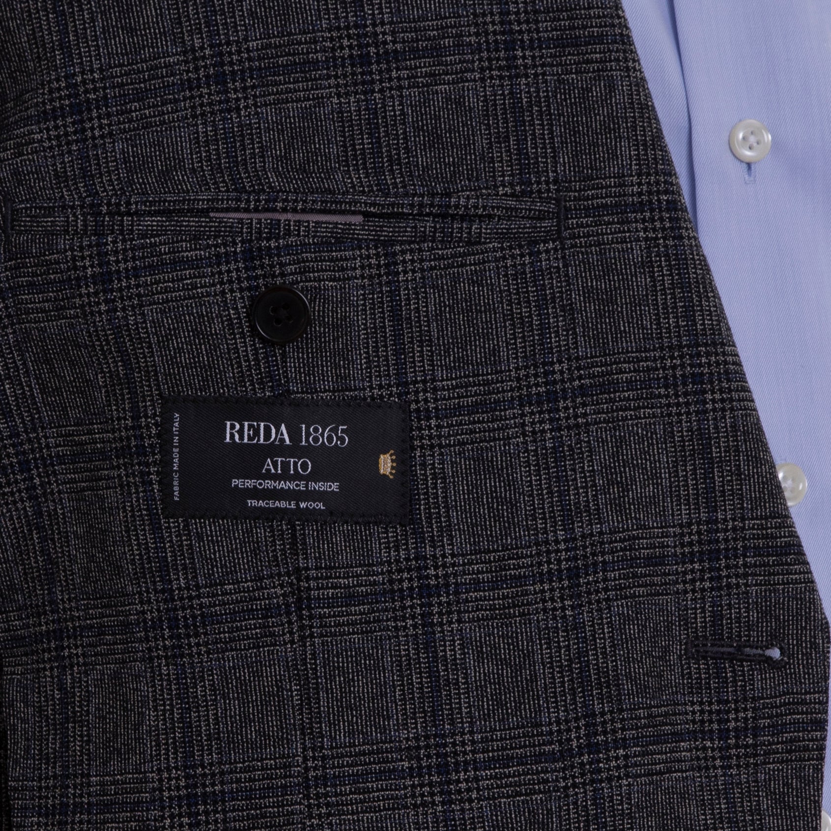 HENRY SARTORIAL Reda Atto Jacket BLUE CHECK REG - Henry BucksBlazers33SS210013 - BLUCHECK - R - 44