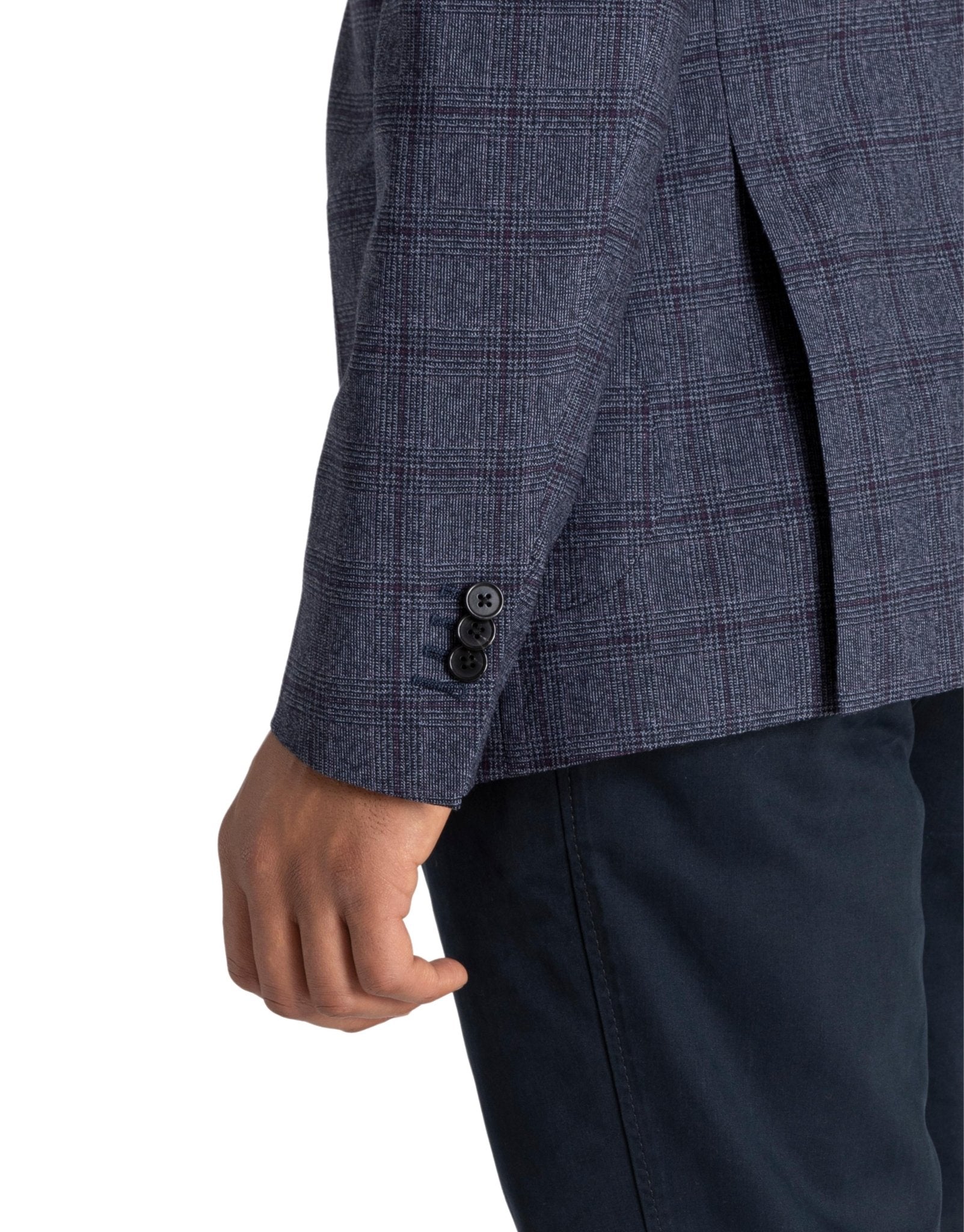 HENRY SARTORIAL Reda Atto Jacket BLUE CHECK REG - Henry BucksBlazers33SS210013 - BLUCHECK - R - 44