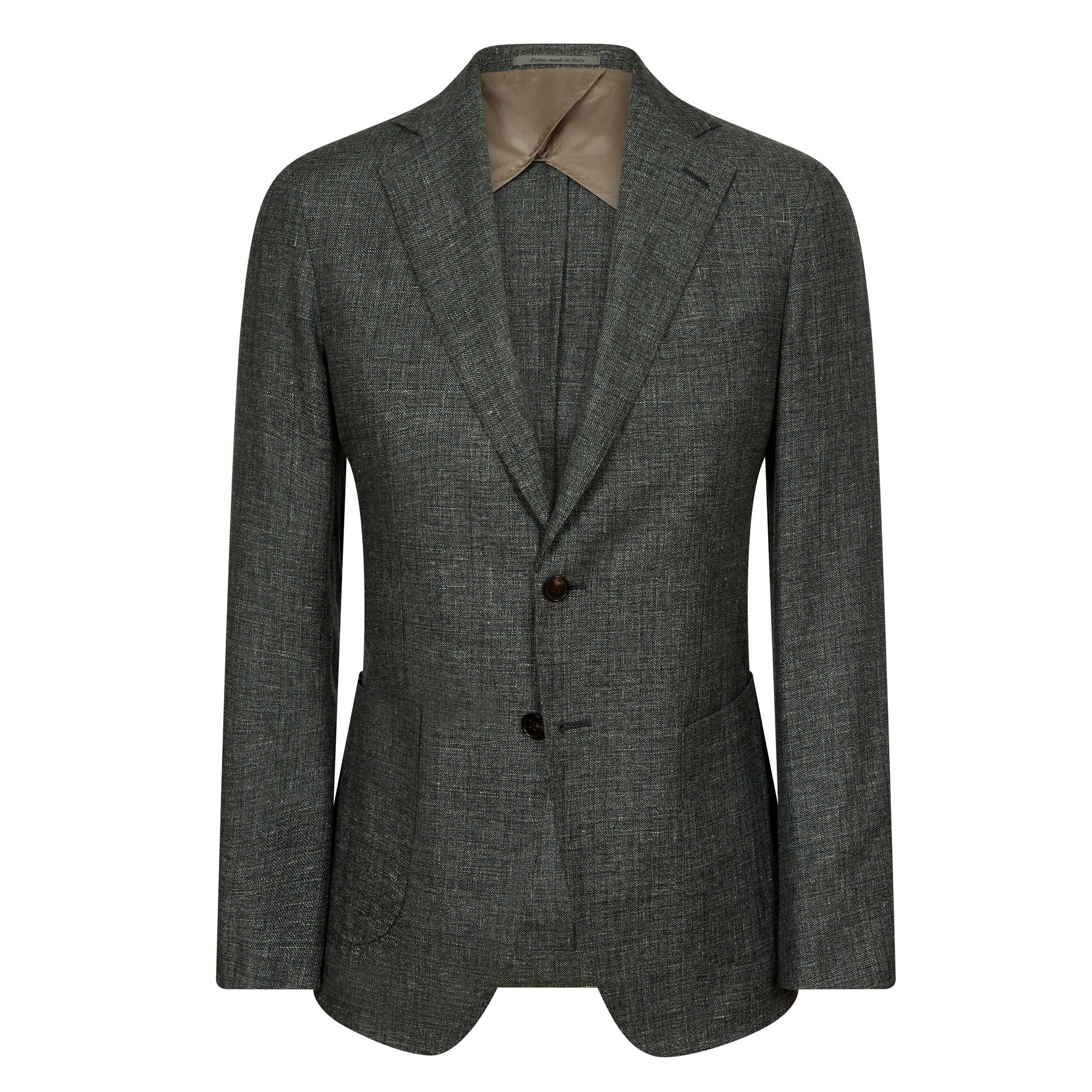 HENRY SARTORIAL Reda Linen Blazer GREY REG - Henry BucksBlazers33SS210010 - GREY - R - 46