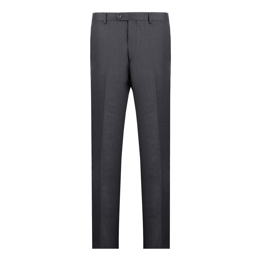 HENRY SARTORIAL Reda Wool Cashmere Trouser CHARCOAL - Henry Bucks
