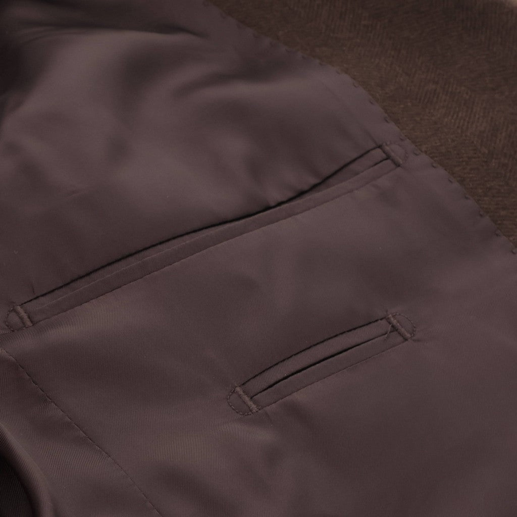 HENRY SARTORIAL Rogna Wool Silk Blazer CHOCOLATE - Henry Bucks