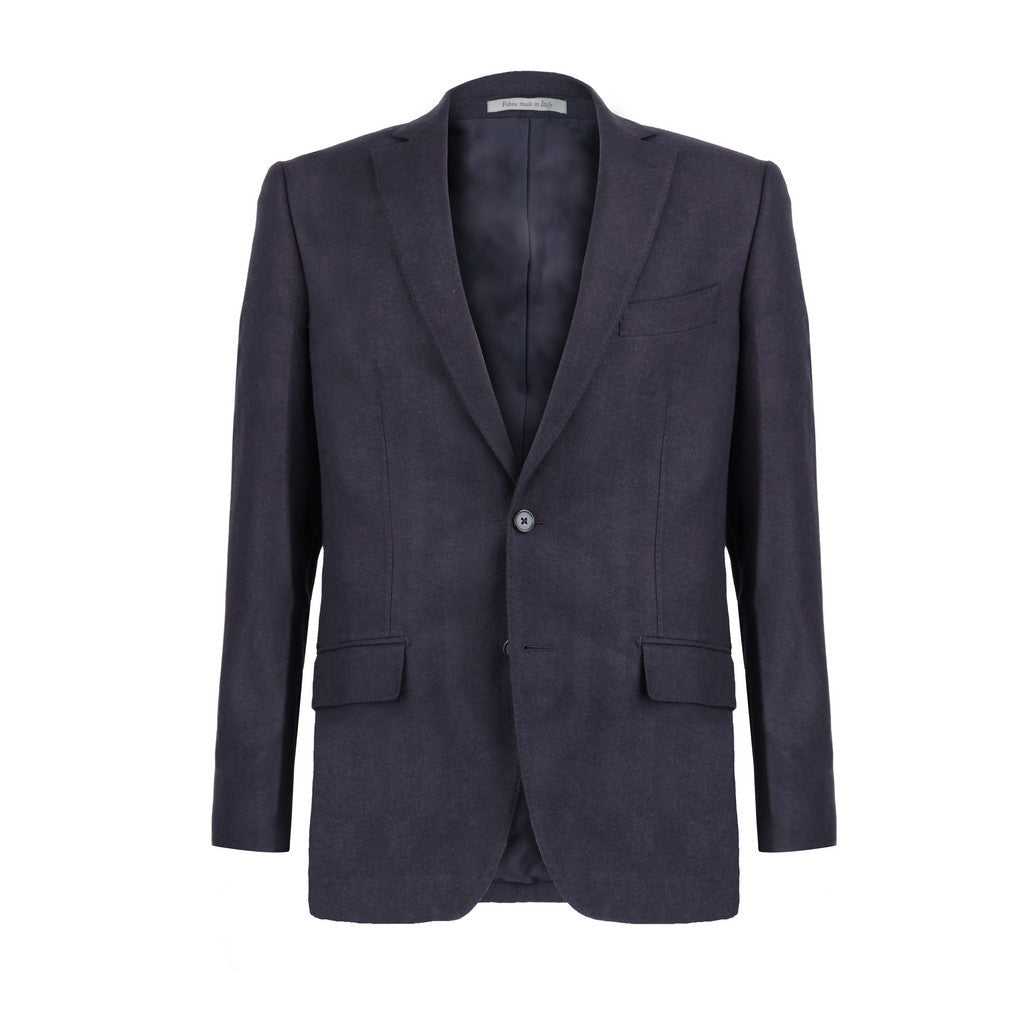 HENRY SARTORIAL Rogna Wool Silk Blazer NAVY - Henry Bucks