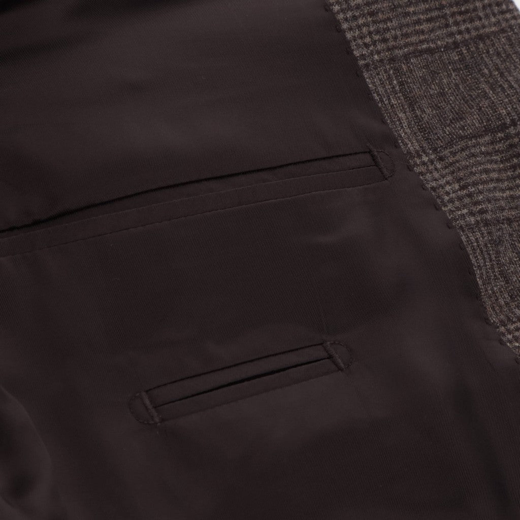 HENRY SARTORIAL Rogna Wool/Cashmere Blazer BROWN CHECK - Henry Bucks