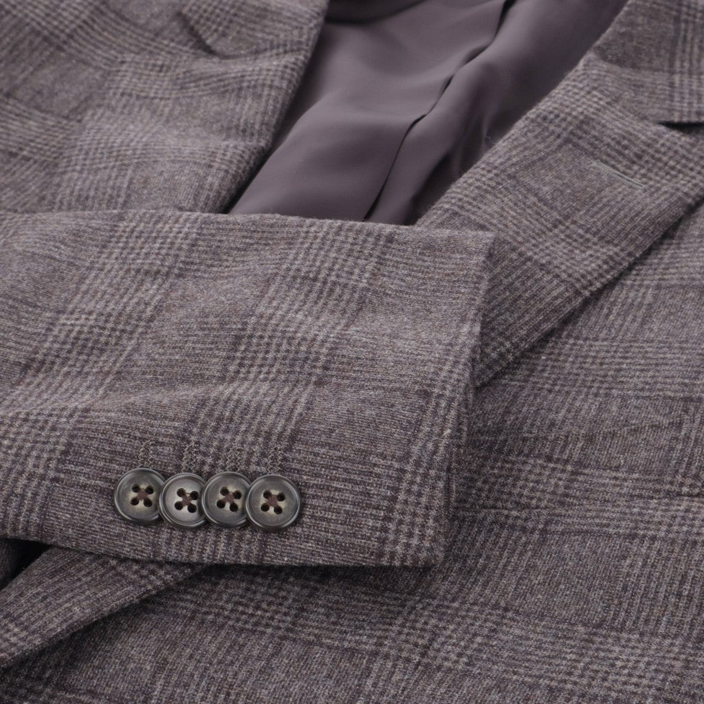 HENRY SARTORIAL Rogna Wool/Cashmere Blazer BROWN CHECK - Henry Bucks