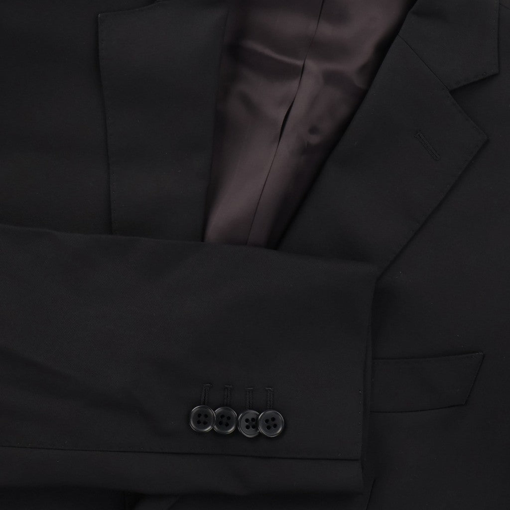 HENRY SARTORIAL Roma Pure Wool Suit BLACK - Henry Bucks