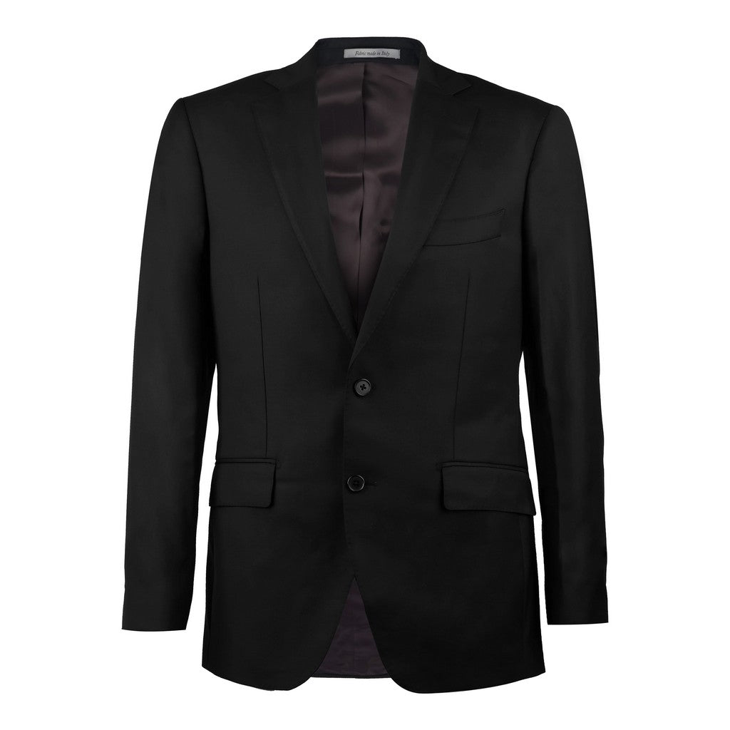 HENRY SARTORIAL Roma Pure Wool Suit BLACK - Henry Bucks