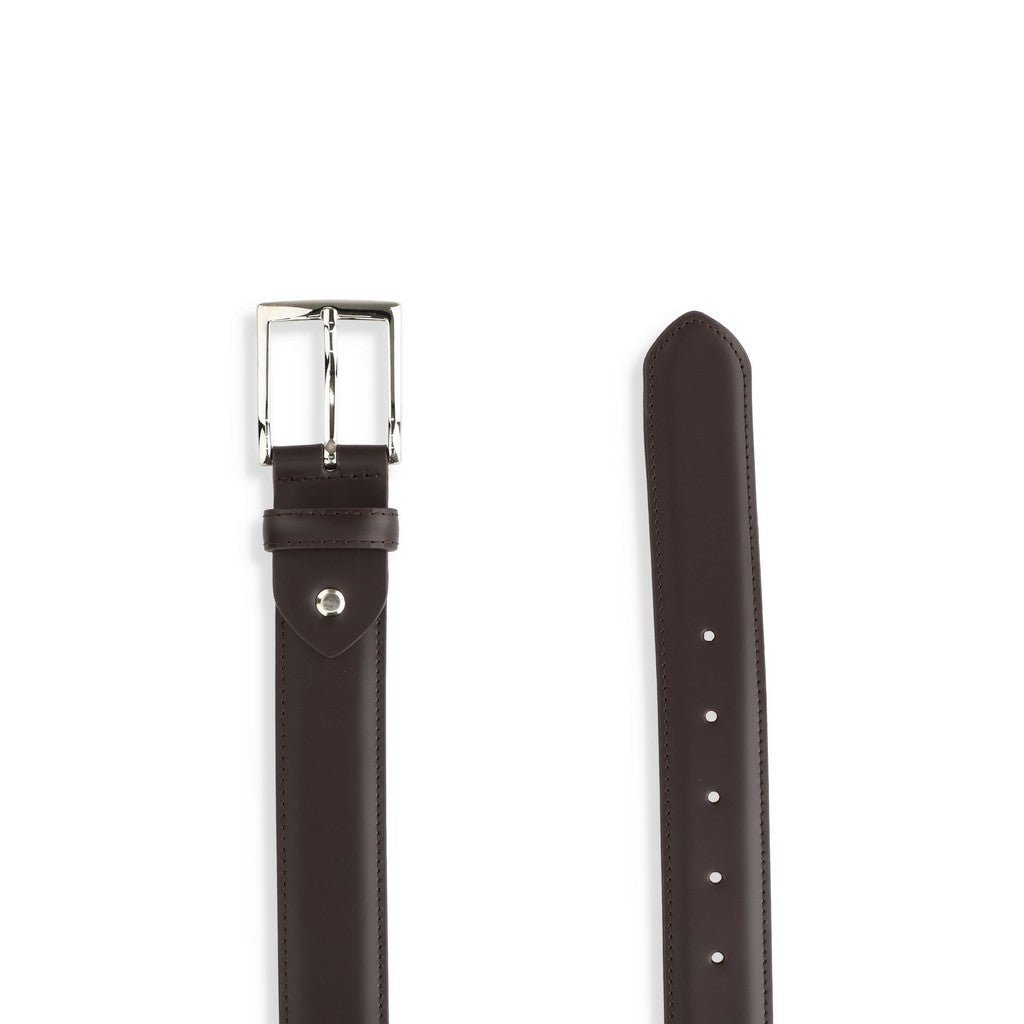 HENRY SARTORIAL Sadle Leather Belt CHOCOLATE - Henry Bucks