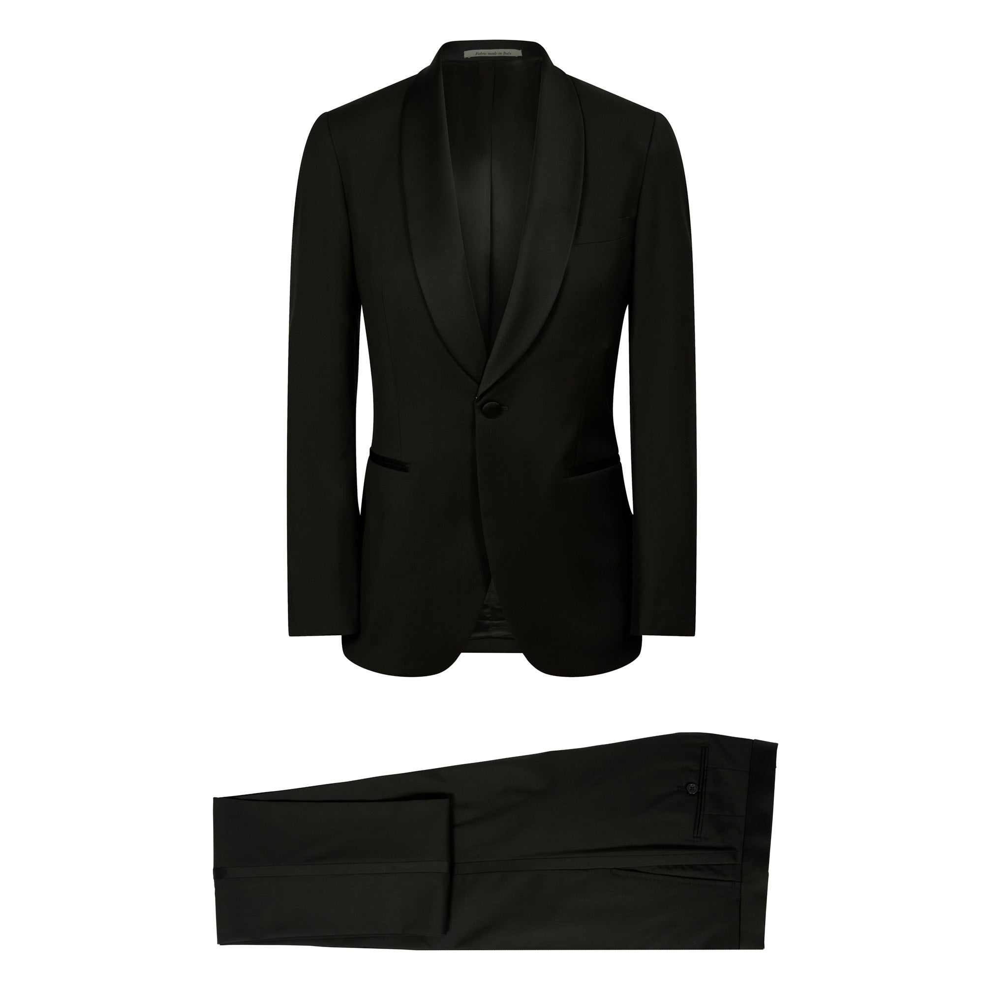 HENRY SARTORIAL Shawl Collar Dinner Suit BLACK REG - Henry BucksSuits9000137 - BLCK - R - 46