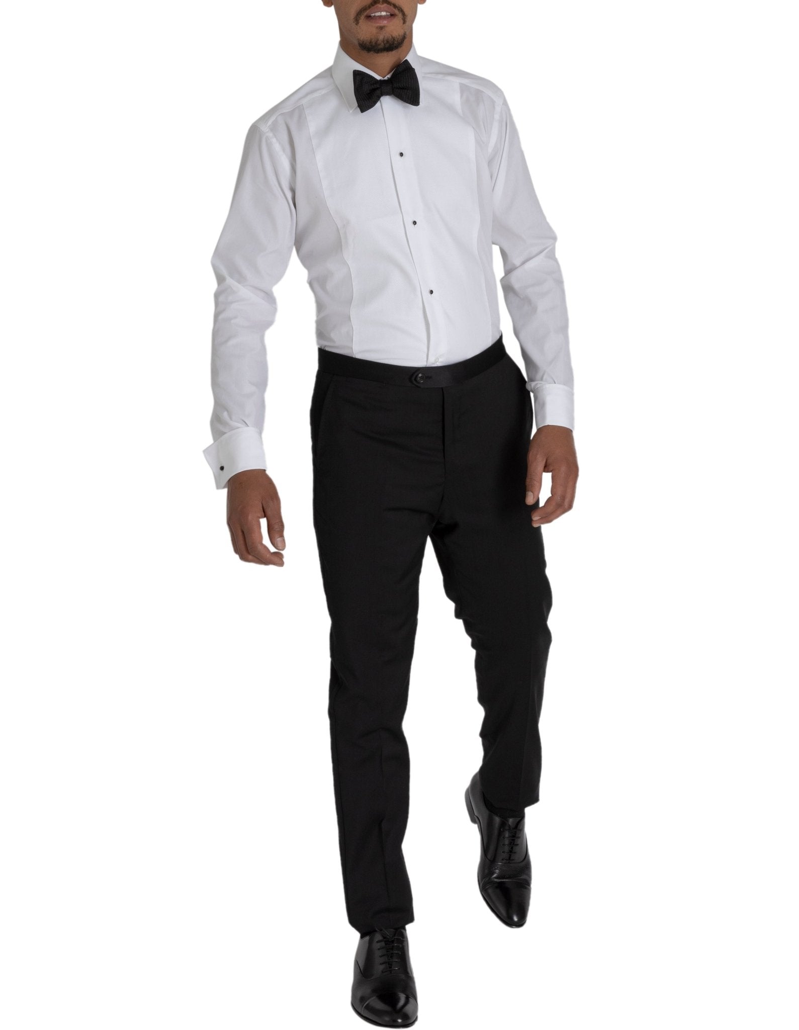 HENRY SARTORIAL Slim Fit Dinner Shirt WHITE - Henry BucksShirts9000134 - WHTE - DC - SLIM - 38