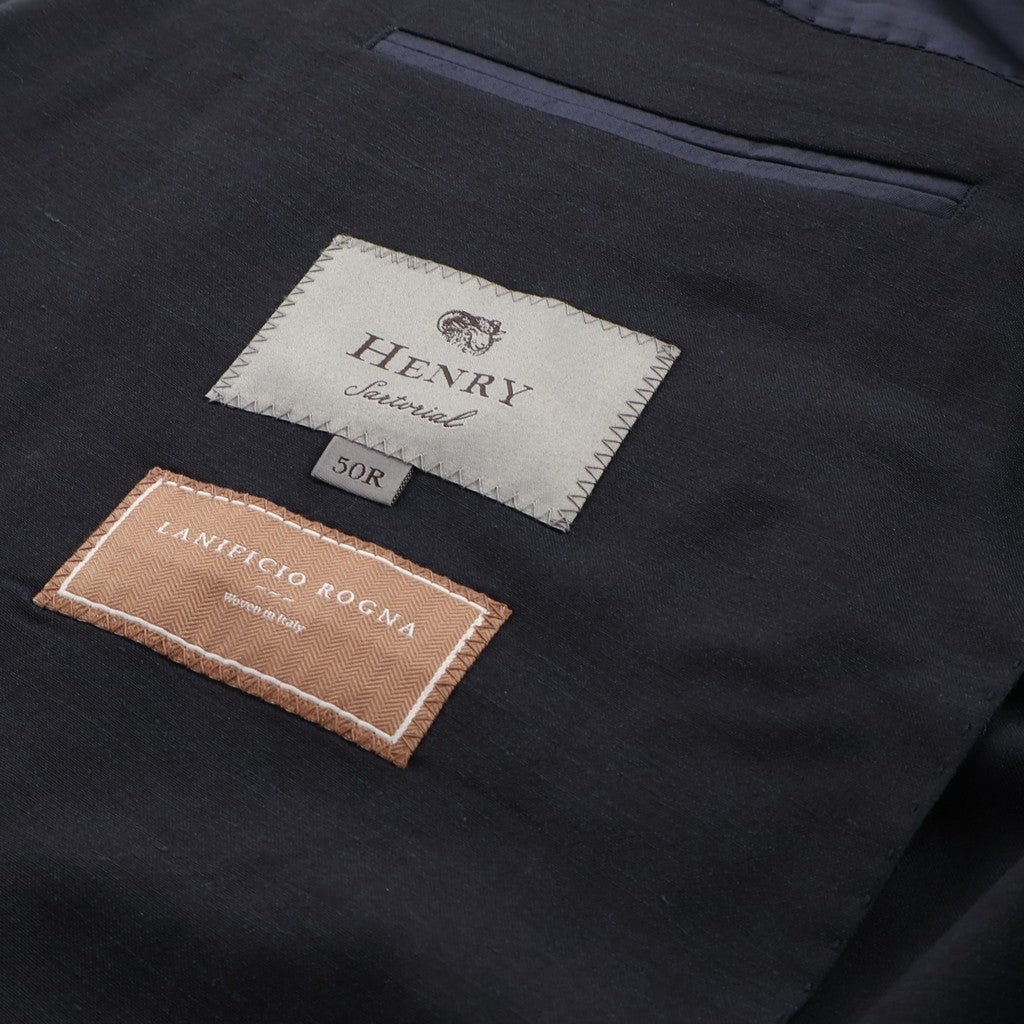 HENRY SARTORIAL Sorento Blazer NAVY - Henry Bucks