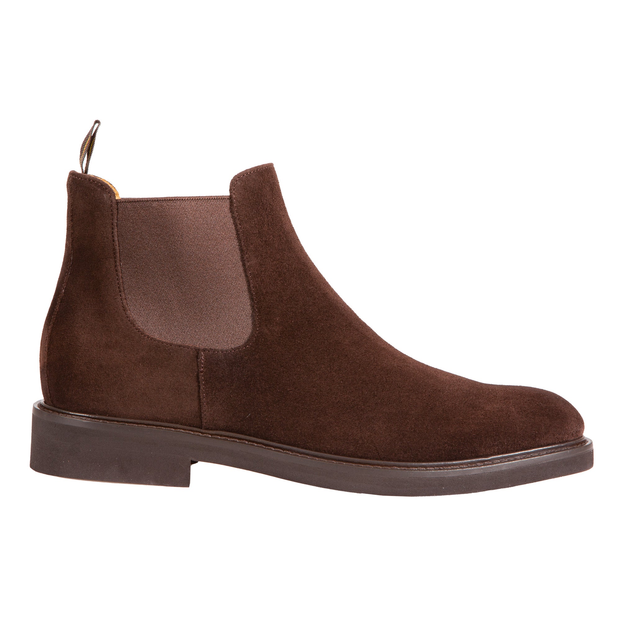 HENRY SARTORIAL Suede Chelsea Boot BROWN - Henry BucksBoots8000407 - BROWN - 7