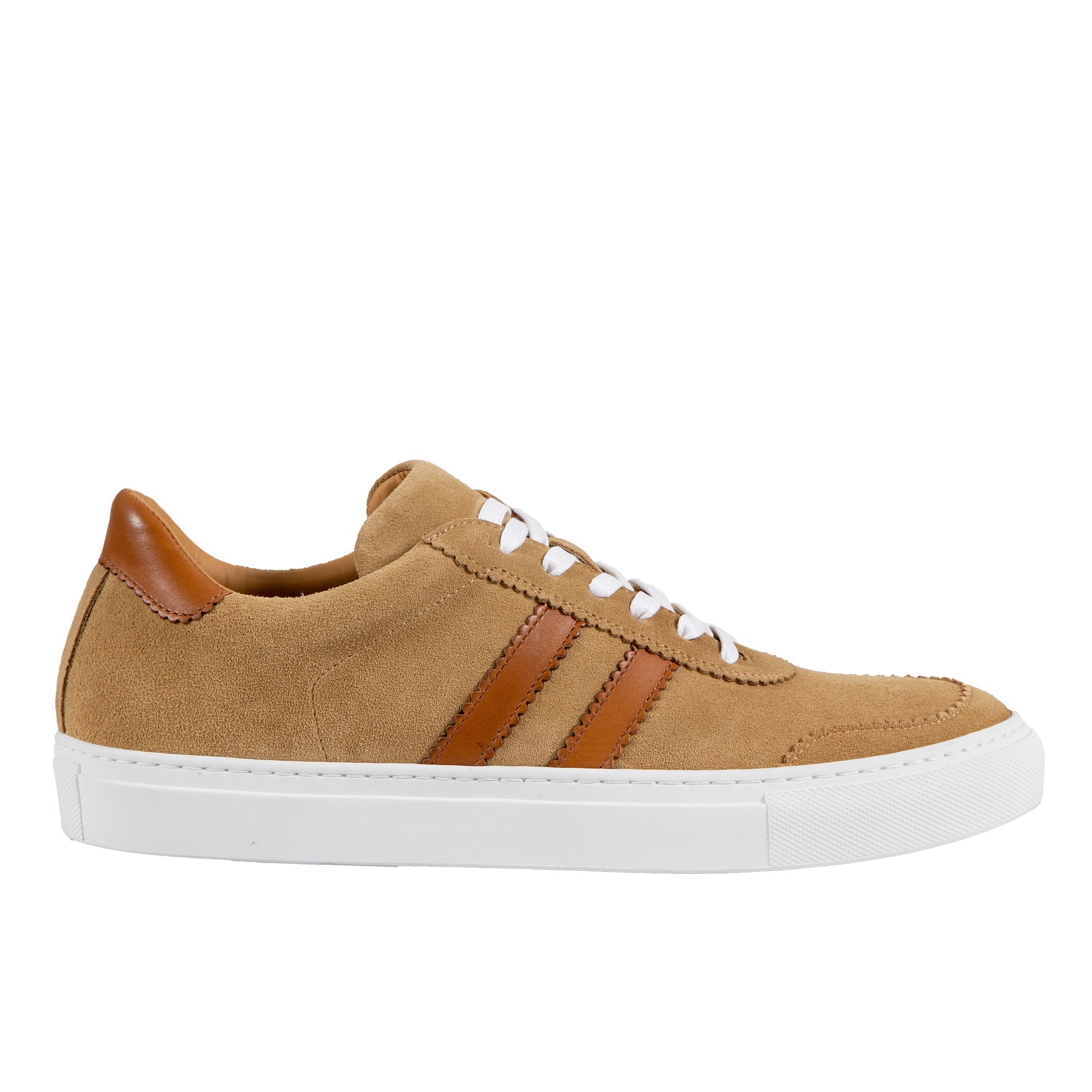 HENRY SARTORIAL Suede Leather Sneakers CAMEL - Henry BucksSneakers8000409 - CAMEL - 7