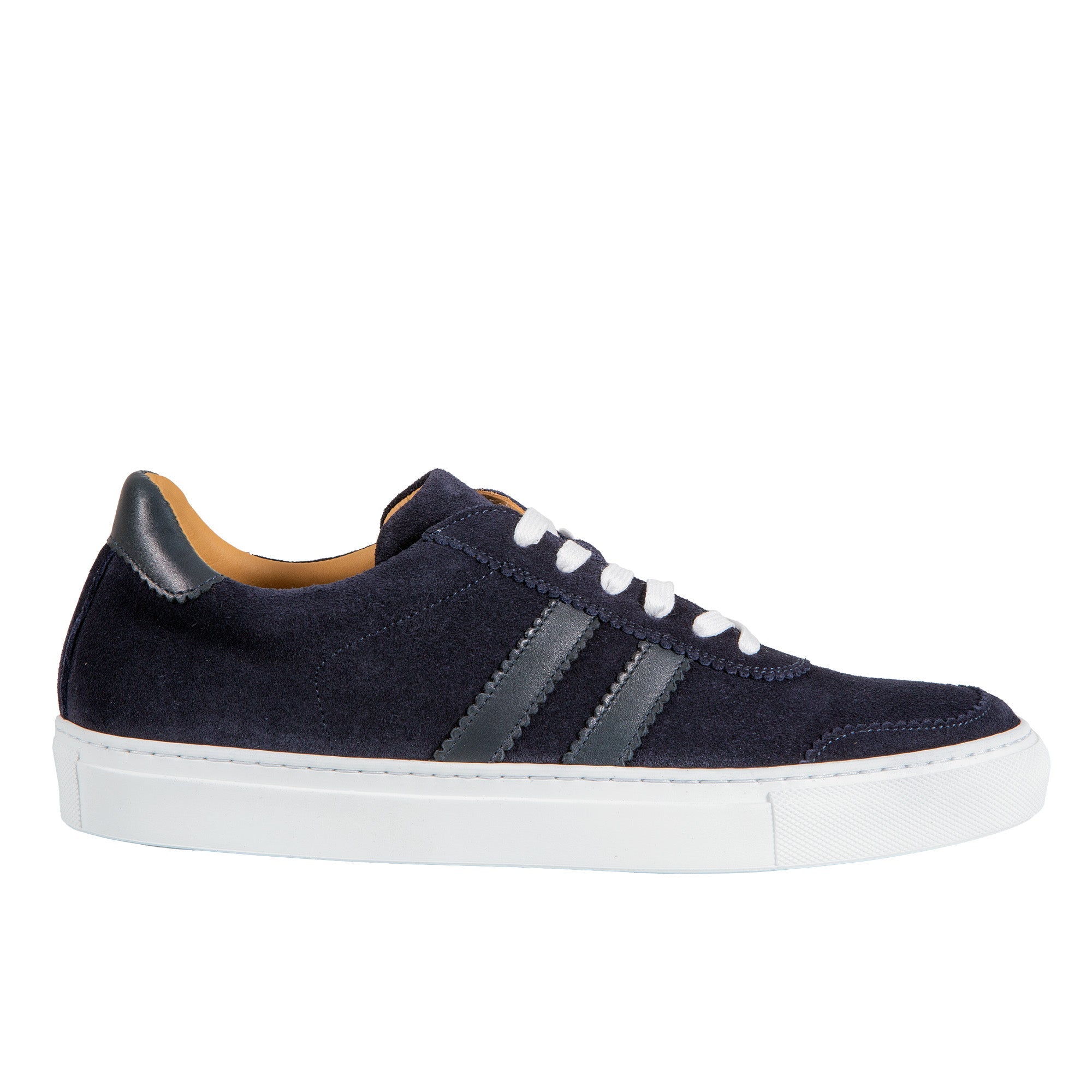 HENRY SARTORIAL Suede Leather Sneakers NAVY - Henry BucksSneakers8000409 - NAVY - 7