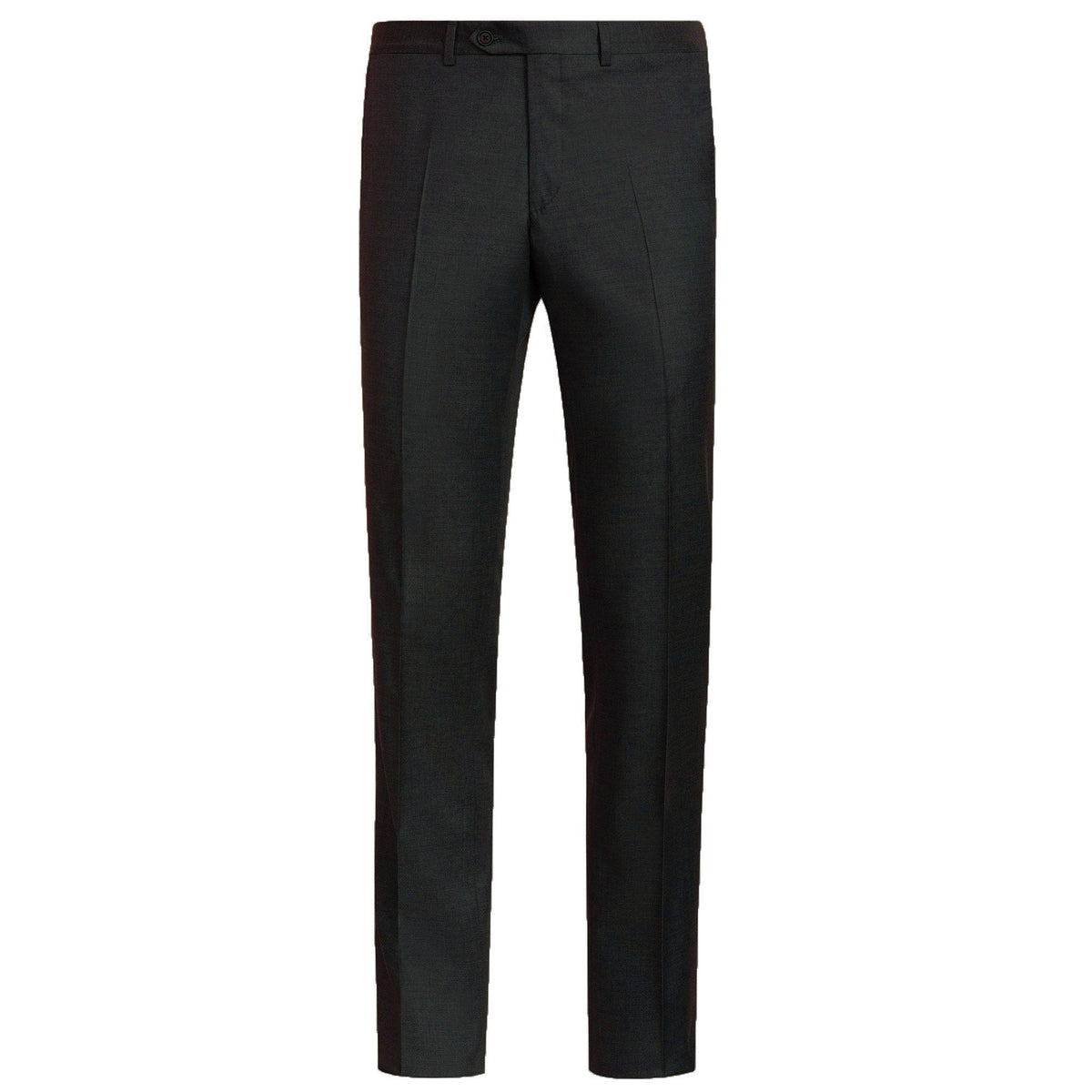 HENRY SARTORIAL Twill Wool 1 Pleat Trouser NAVY REG - Henry BucksTrouser - Formal3400637 - NAVY - R - 48