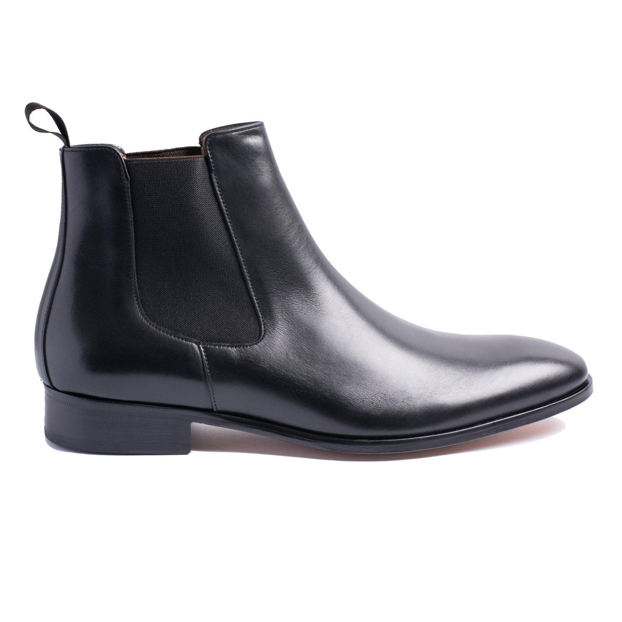 HENRY SARTORIAL Tyler Chelsea Boot BLACK - Henry BucksBoots80B134 - BLCK - 5