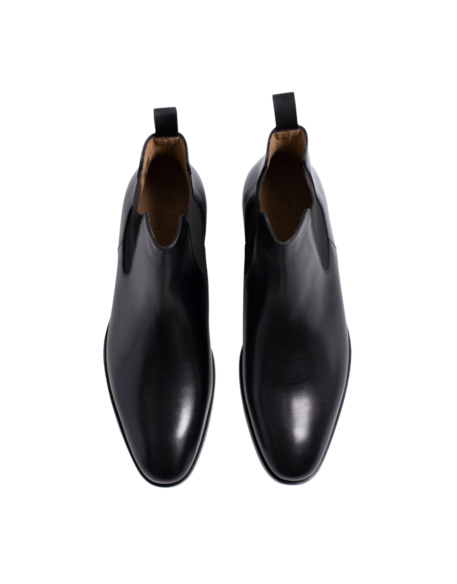 HENRY SARTORIAL Tyler Chelsea Boot BLACK - Henry BucksBoots80B134 - BLCK - 5