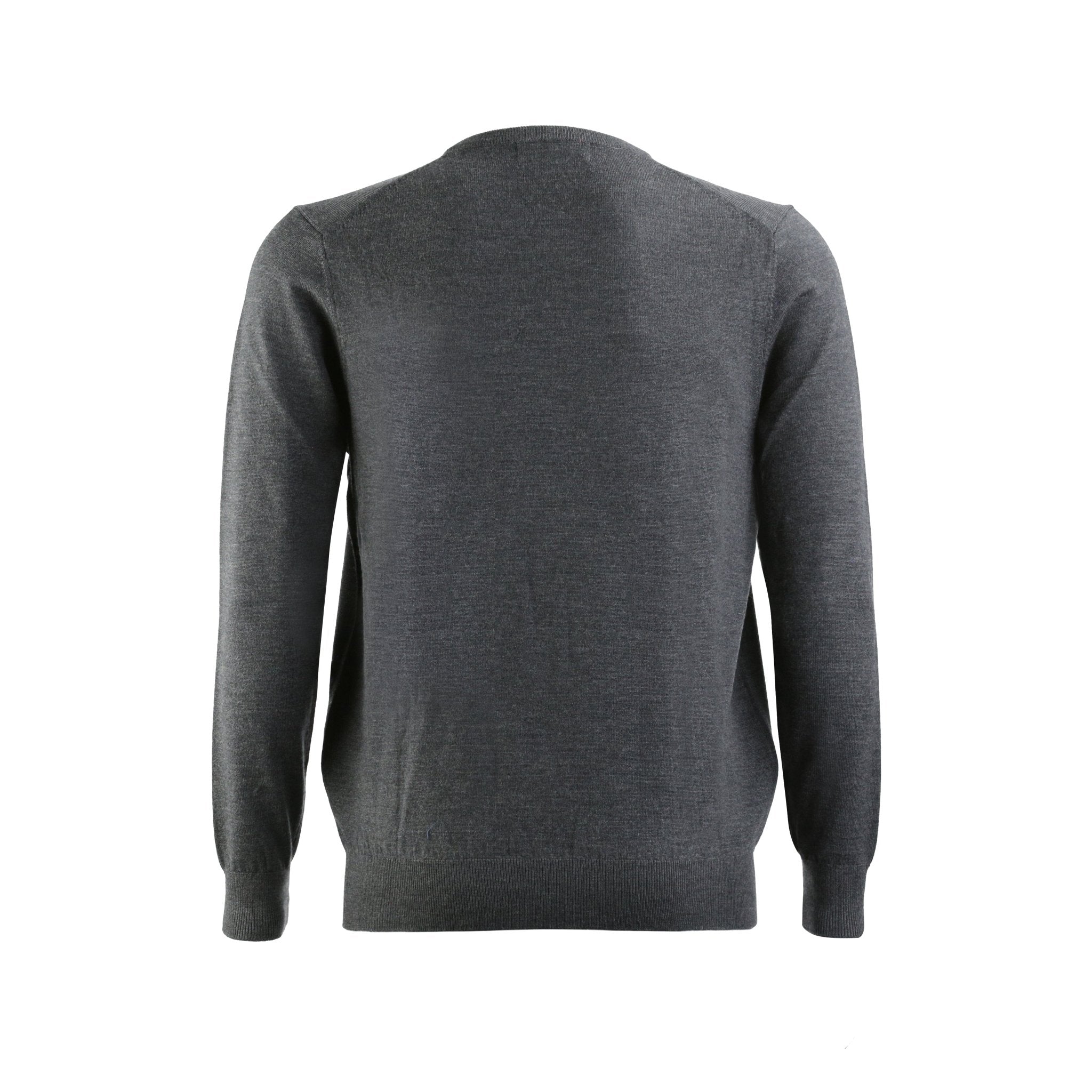HENRY SARTORIAL V - Neck Jumper CHARCOAL - Henry Bucks