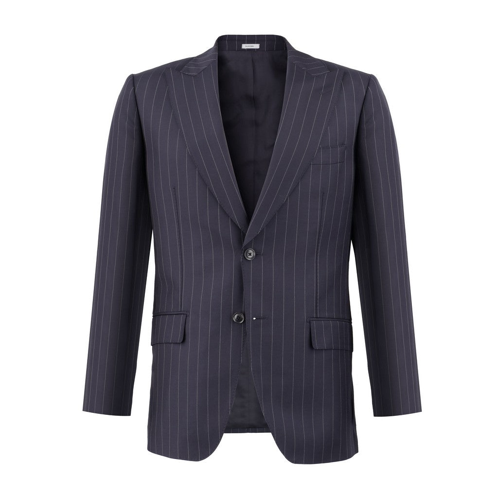 HENRY SARTORIAL VBC Wool Stripe Suit NAVY - Henry Bucks