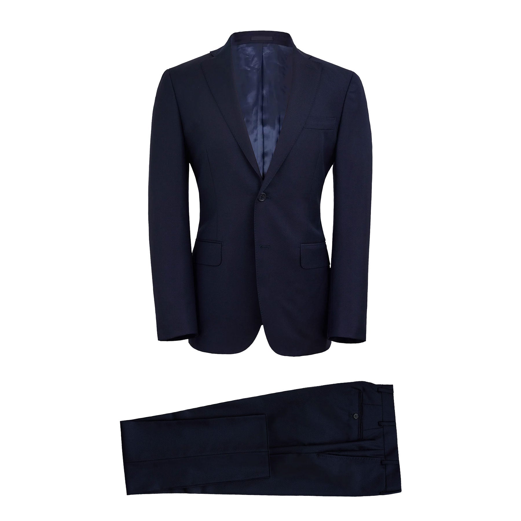 HENRY SARTORIAL VBC Wool Twill Suit NAVY LG - Henry Bucks