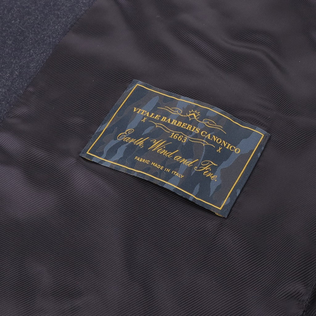 HENRY SARTORIAL Vitale Barberis Canonico Quilted Body Warmer Gillet NAVY - Henry Bucks