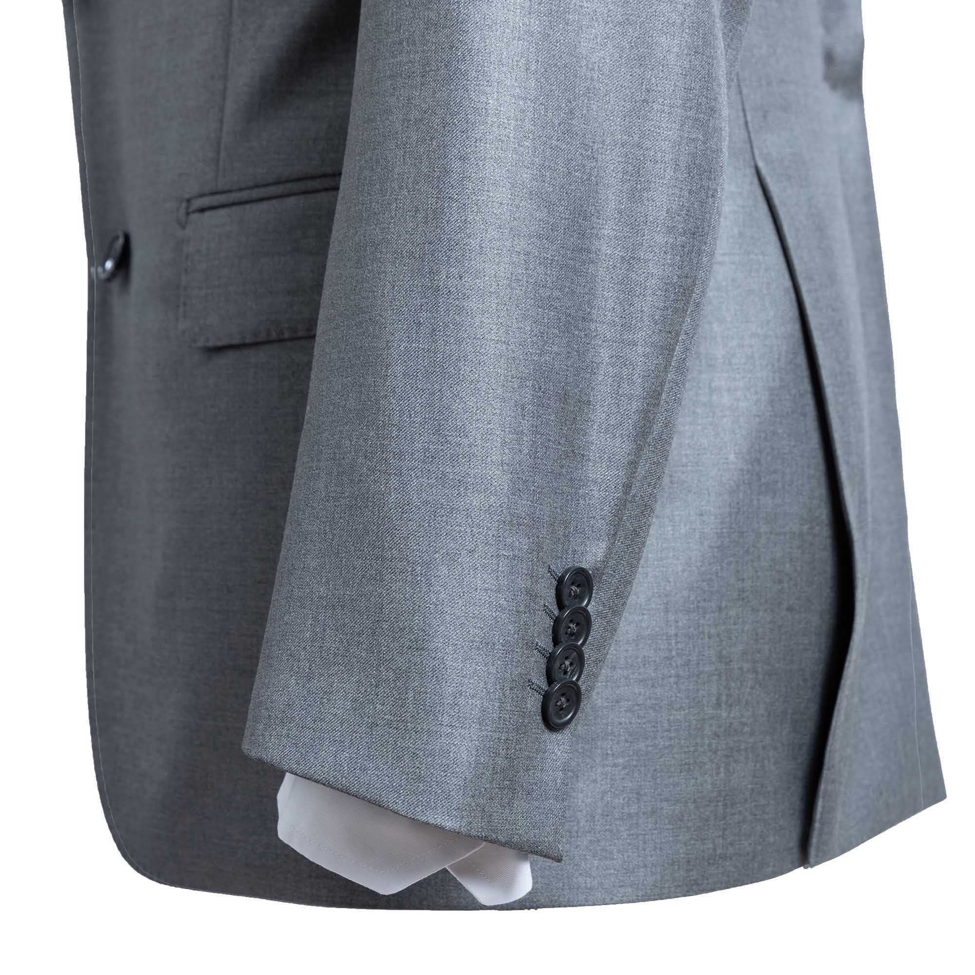 HENRY SARTORIAL Westminster Peak Lapel Suit GREY - Henry BucksSuits23AW212144 - GREY - R - 48