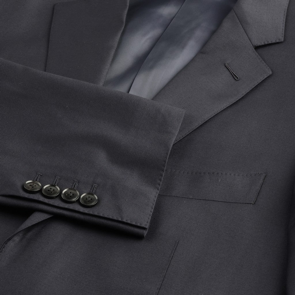 HENRY SARTORIAL Wool Suit BLACK - Henry Bucks