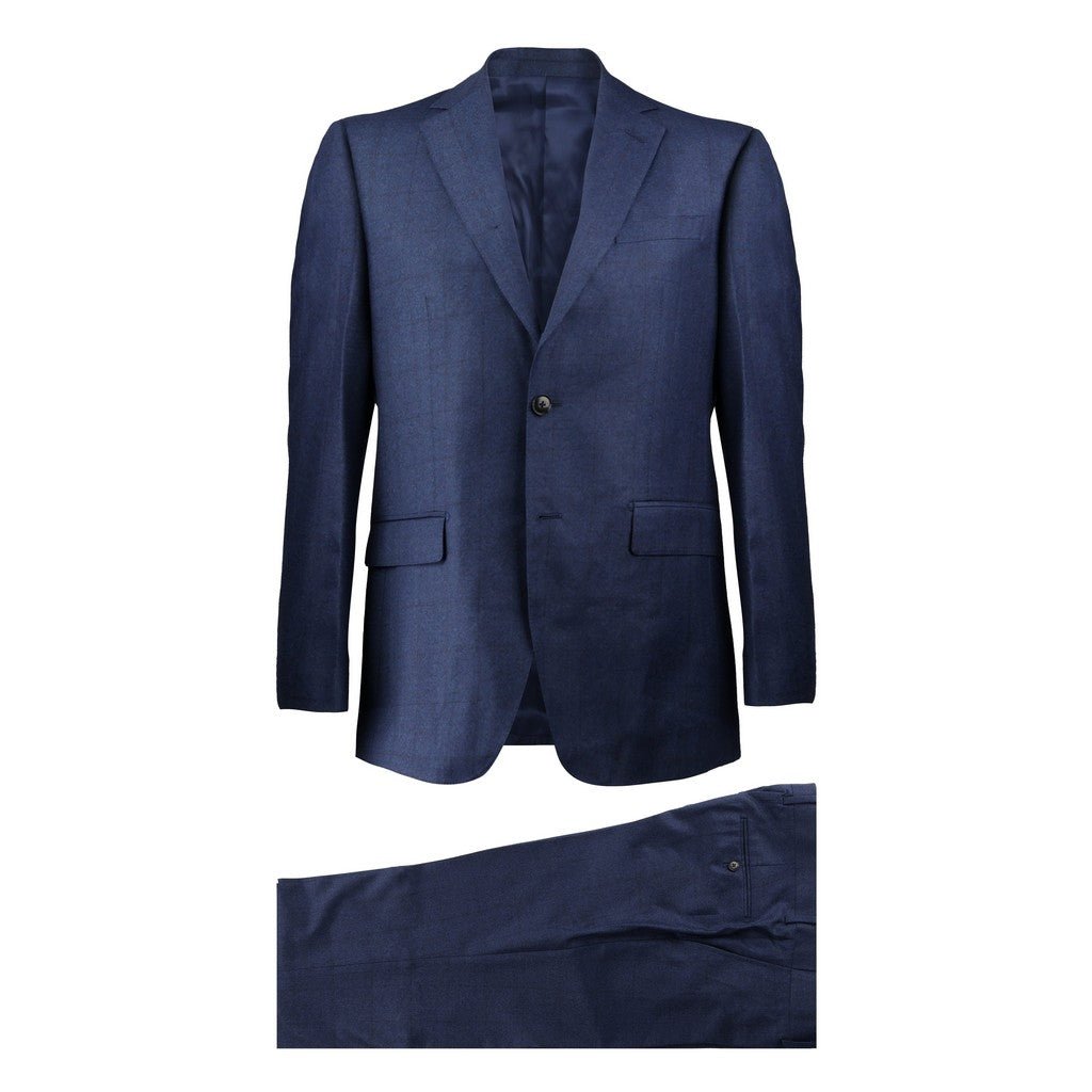 HENRY SARTORIAL Wool Suit MID BLUE - Henry Bucks