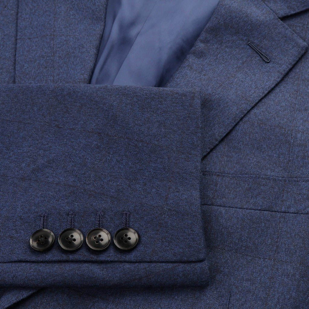 HENRY SARTORIAL Wool Suit MID BLUE - Henry Bucks