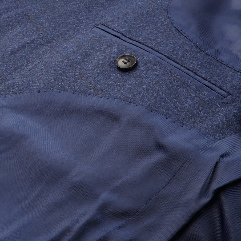 HENRY SARTORIAL Wool Suit MID BLUE - Henry Bucks