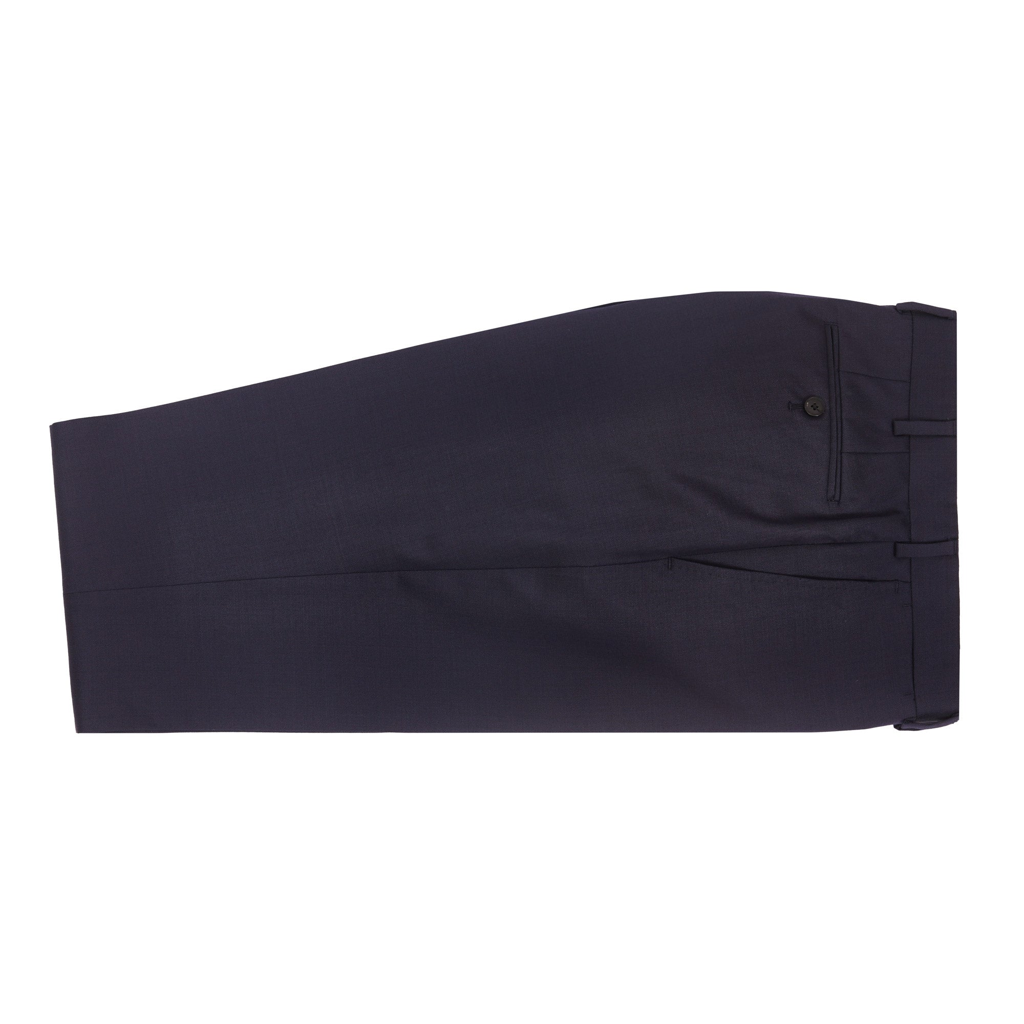 HENRY SARTORIAL Wool Trousers MID NAVY REG - Henry BucksTrouser - Formal34SS220004 - MDNV - R - 48