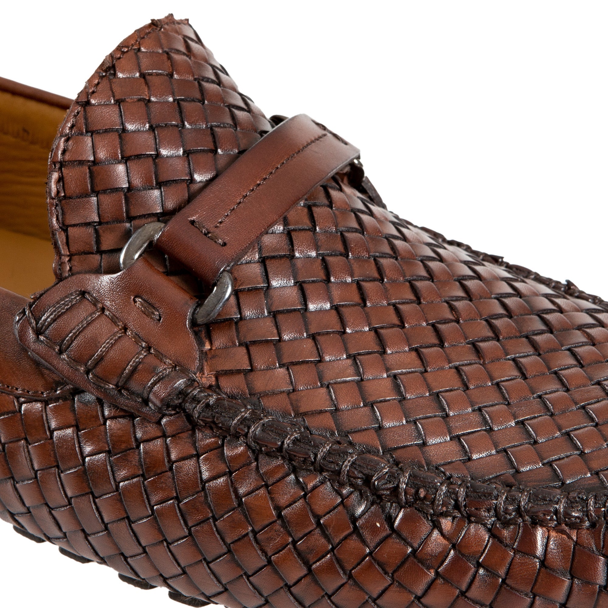 HENRY SARTORIAL Woven Driver BROWN - Henry BucksLoafers & Driving Shoes8000413 - BROWN - 7