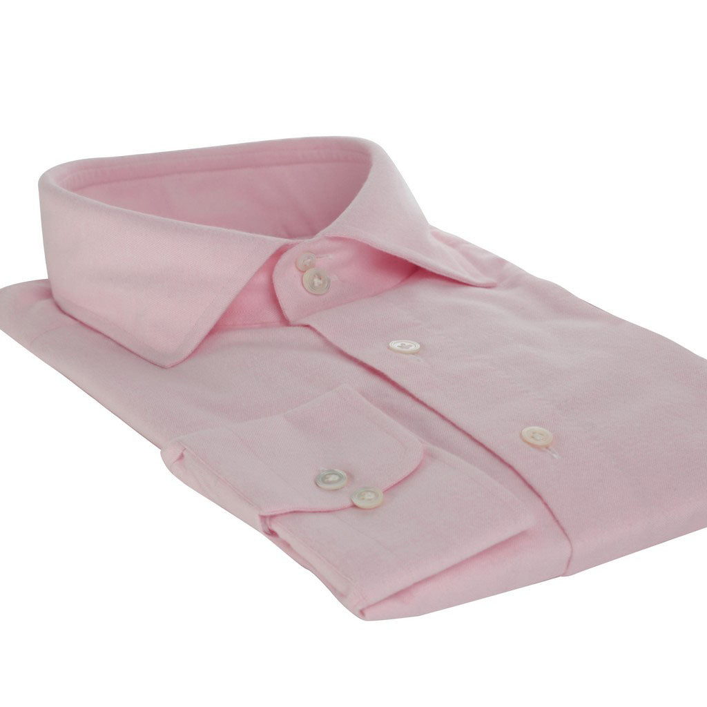 HENRY SARTORIAL X 100 HANDS Flannel Long Sleeve Shirt LIGHT PINK - Henry Bucks