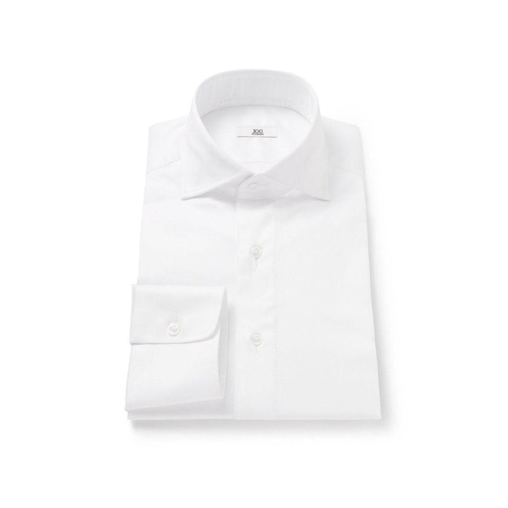 HENRY SARTORIAL x 100 HANDS Twill Shirt WHITE - Henry Bucks