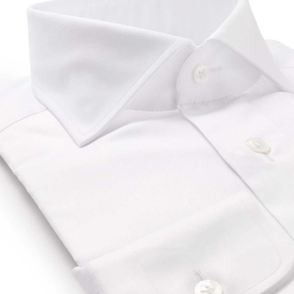 HENRY SARTORIAL x 100 HANDS Twill Shirt WHITE - Henry Bucks
