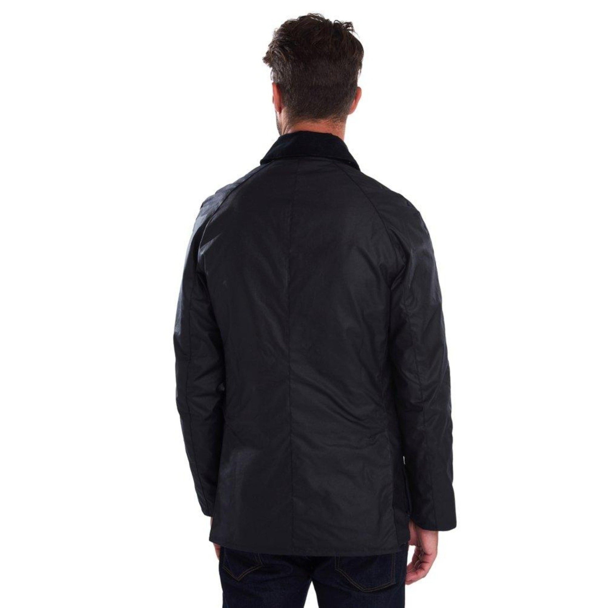 HENRY SARTORIAL X BARBOUR Ashby Wax Jacket NAVY - Henry BucksCasual Jackets38AW200077 - NAVY - SM