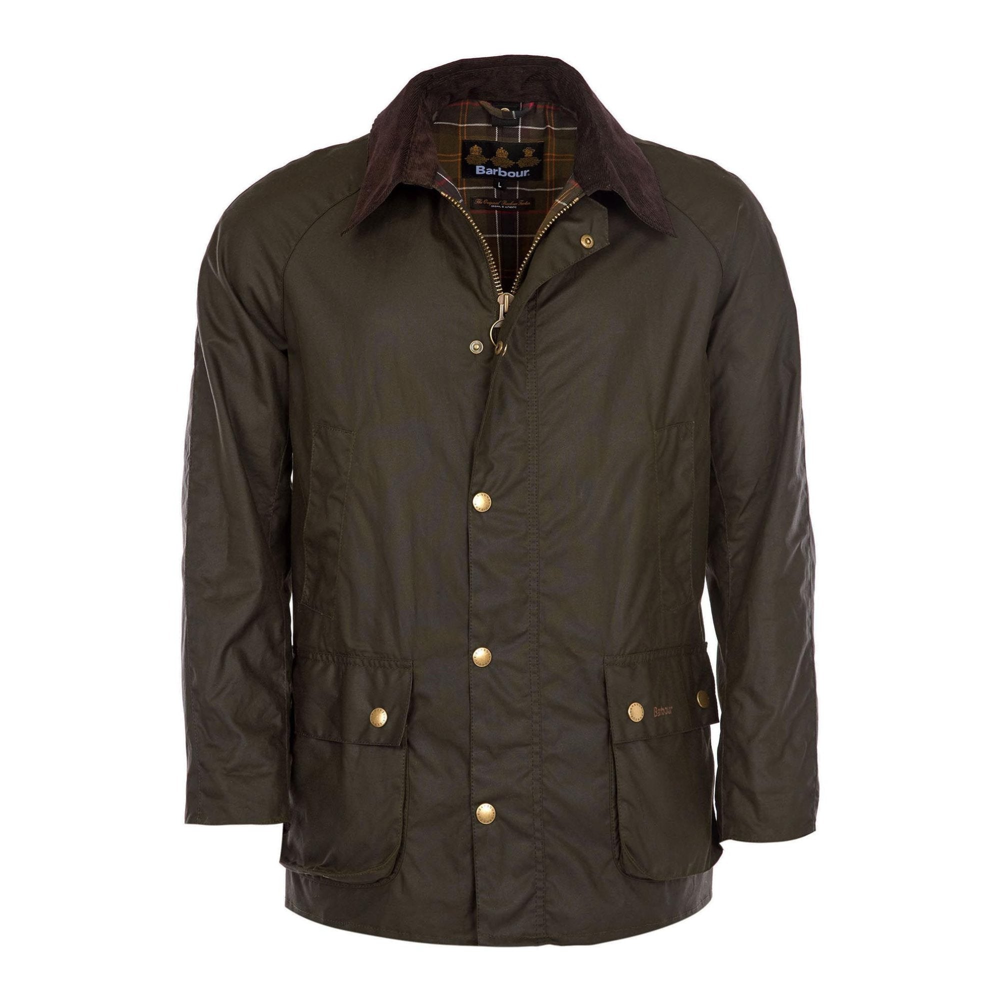 HENRY SARTORIAL X BARBOUR Ashby Wax Jacket OLIVE - Henry BucksCasual Jackets38AW200078 - OLIVE - SM