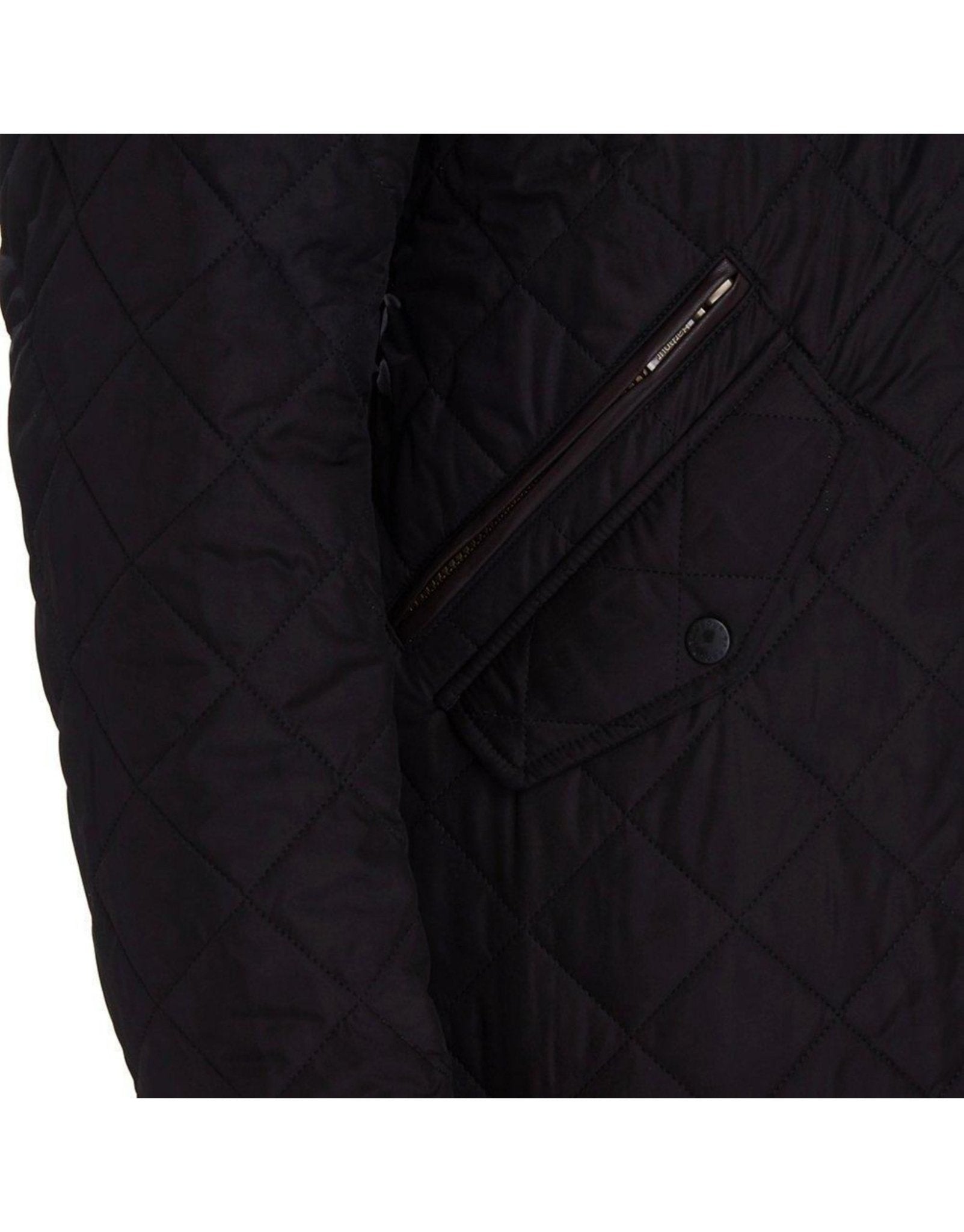 Henry Sartorial X Barbour Chelsea Sportsquilt Jacket Black - Henry BucksCasual Jackets38AW200081 - BLCK - SM