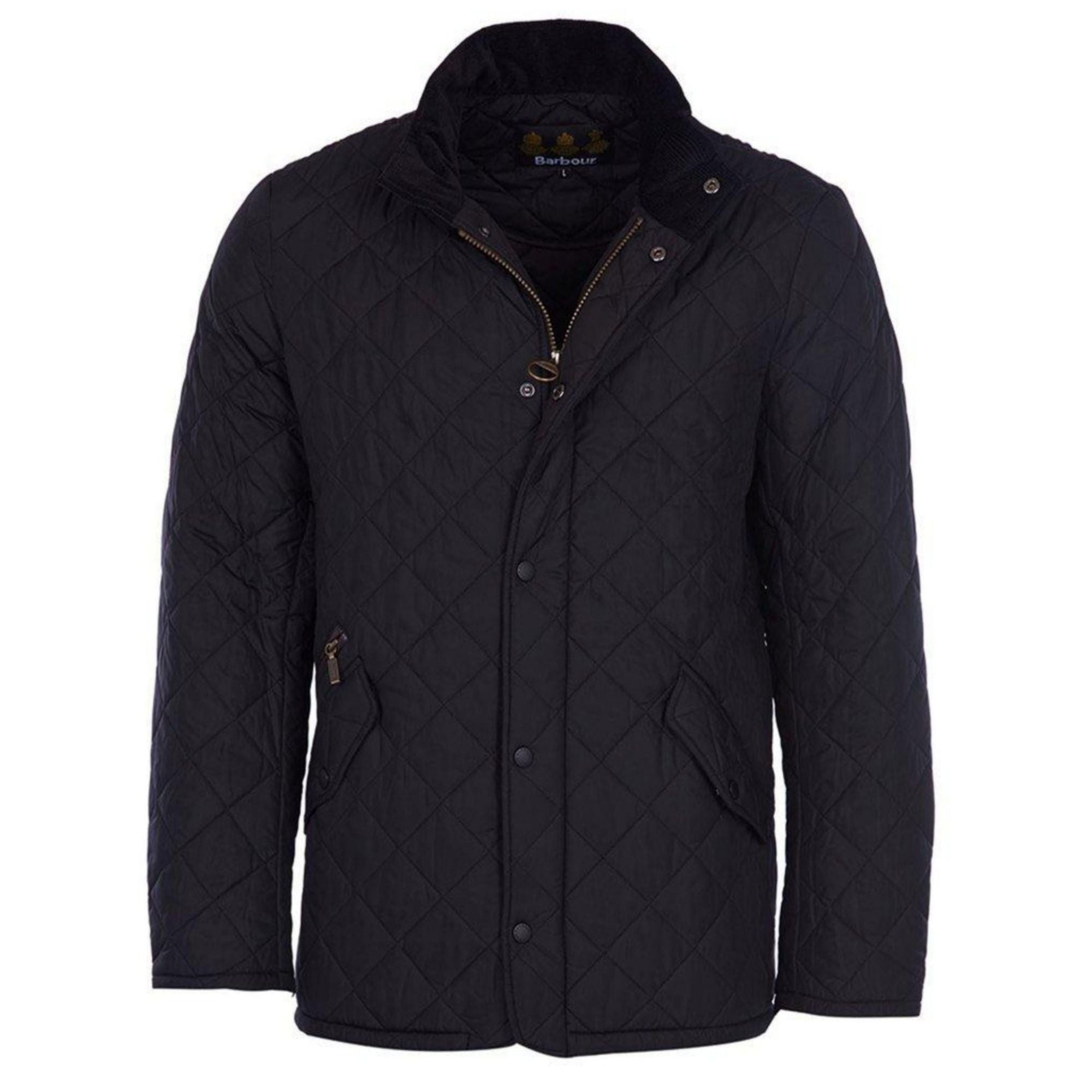 Henry Sartorial X Barbour Chelsea Sportsquilt Jacket Black - Henry BucksCasual Jackets38AW200081 - BLCK - SM