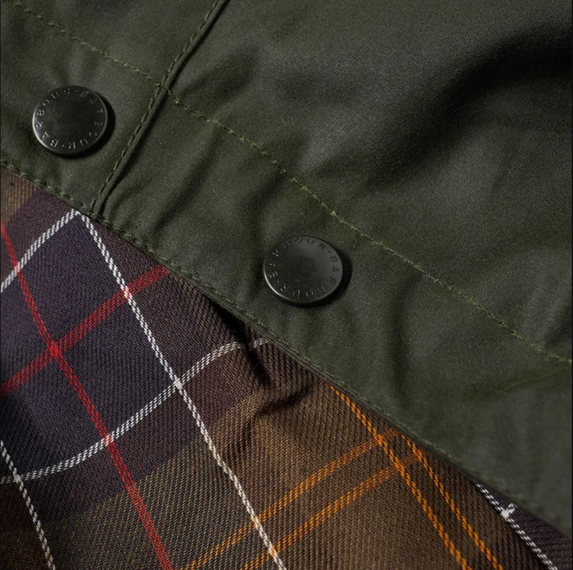 HENRY SARTORIAL X BARBOUR Cotton Plain Hood OLIVE - Henry BucksLOUNGEWEAR52AW21MHO - OLIVE