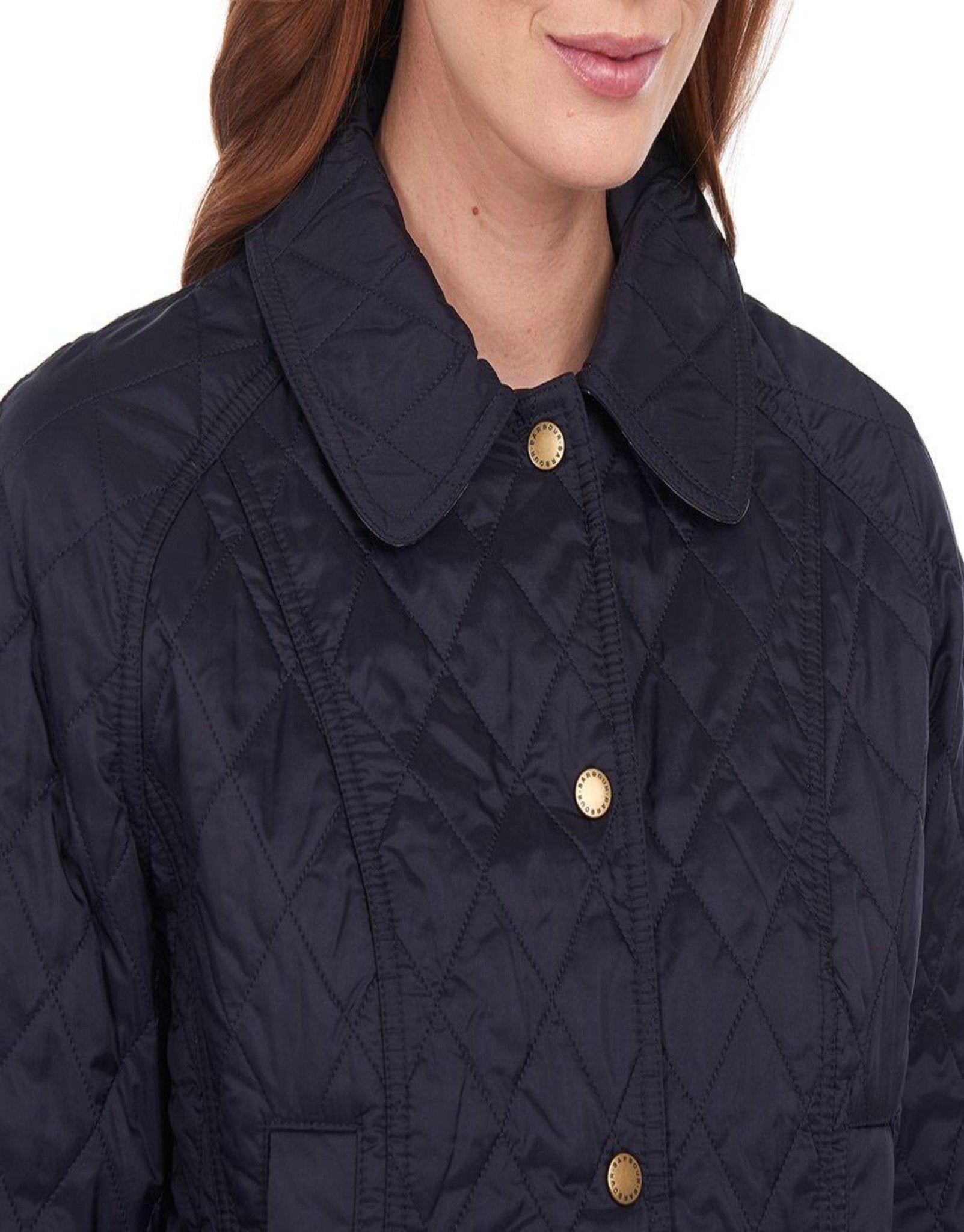 HENRY SARTORIAL x BARBOUR Women Beadnell Quilted Jacket NAVY - Henry BucksWOMENSWEAR40AW200519 - NAVY - 8