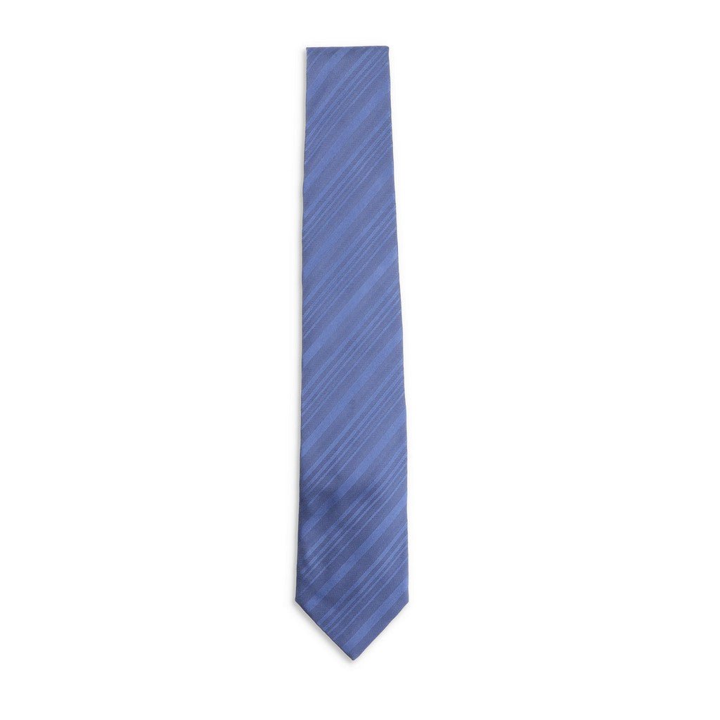 HENRY SARTORIAL X CANTINI Plain Silk Tie CERULEAN - Henry Bucks