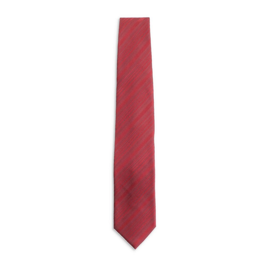 HENRY SARTORIAL X CANTINI Plain Silk Tie RED - Henry Bucks
