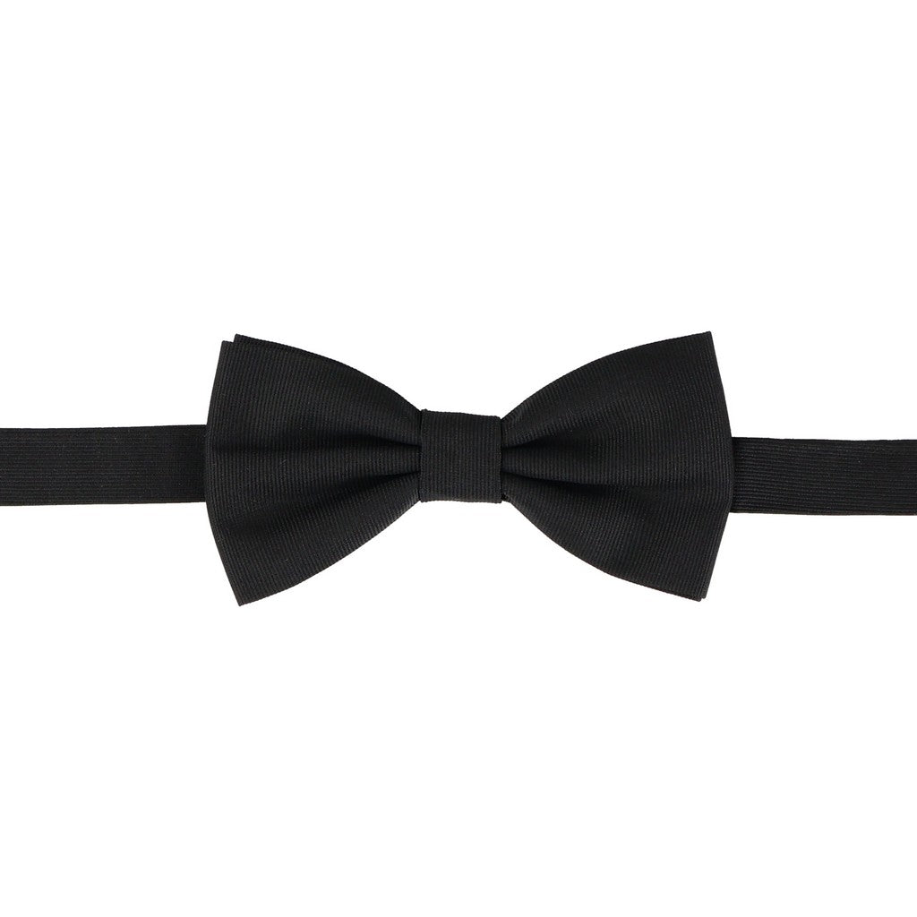 HENRY SARTORIAL X CANTINI Pre Tied Grosgraine Bowtie BLACK - Henry Bucks