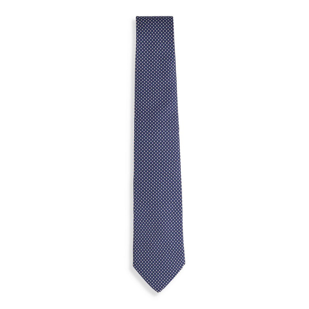 HENRY SARTORIAL X CANTINI Printed Diamond Tie SAND - Henry Bucks