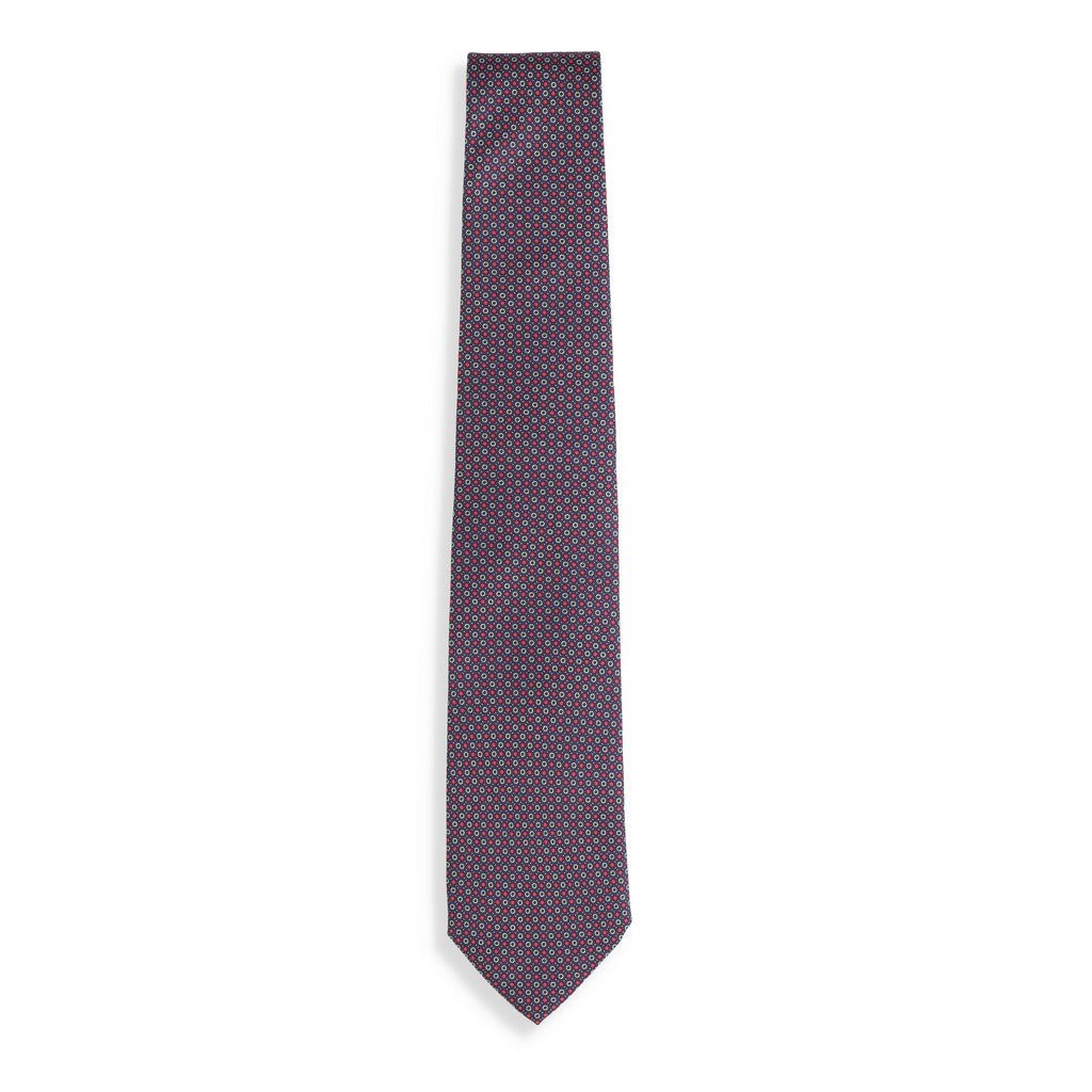 HENRY SARTORIAL X CANTINI Printed Multi Tie NAVY - Henry Bucks