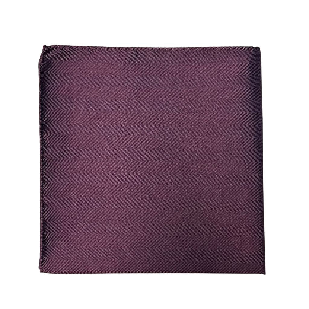 HENRY SARTORIAL X CANTINI Silk Woven Pocket Square RED - Henry Bucks