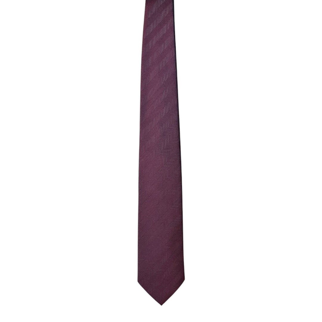 HENRY SARTORIAL X CANTINI Silk Woven Tie RED - Henry Bucks